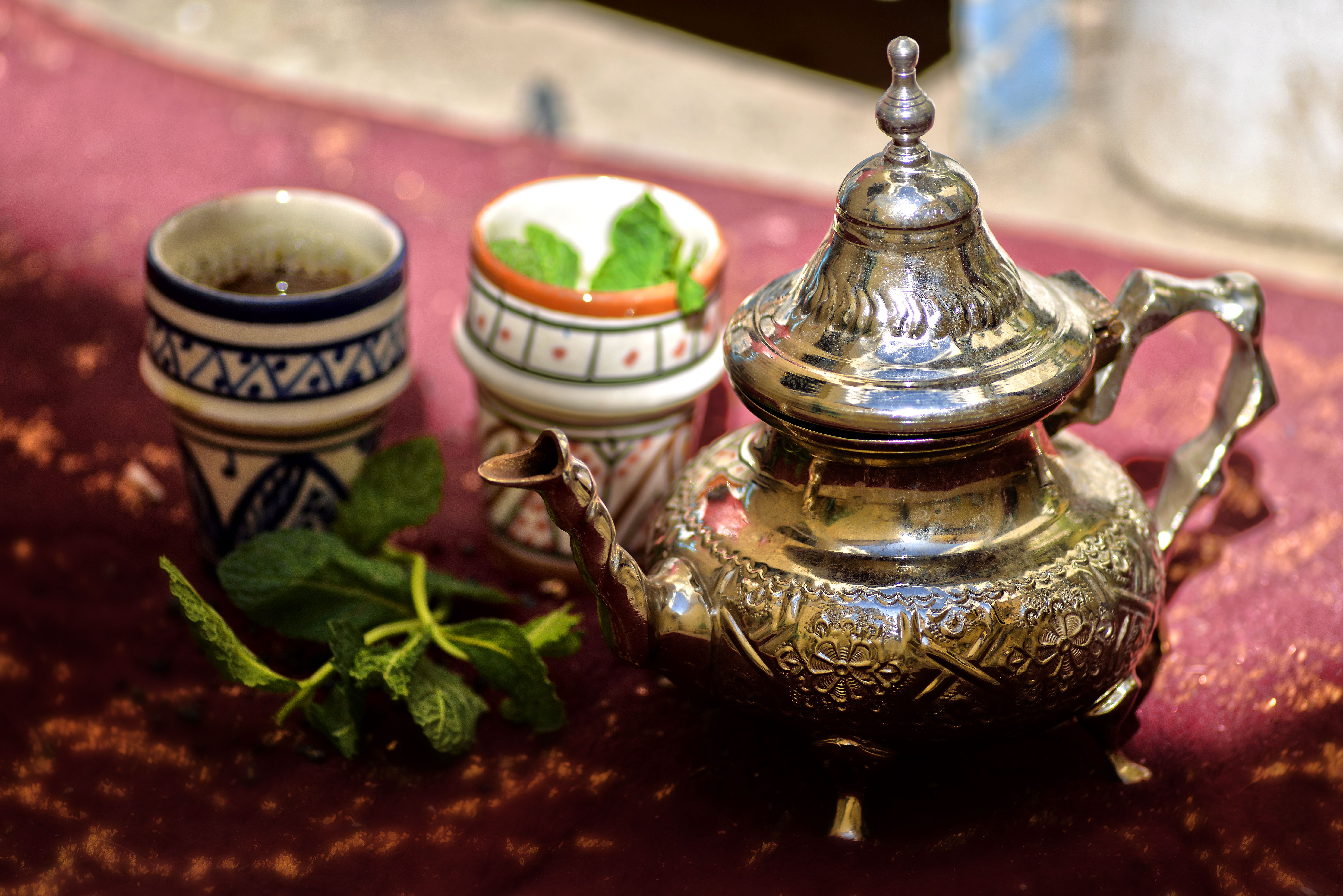 Thé à la menthe marocain